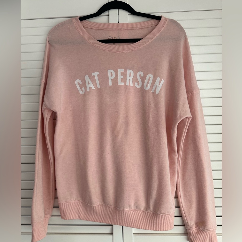 Target Cat Person Sweatshirt